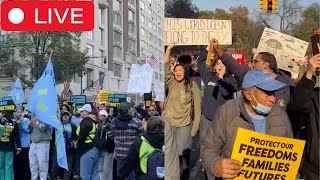 🚨 LIVE: Illegal Migrants OCCUPY New York To Fight Against Trump