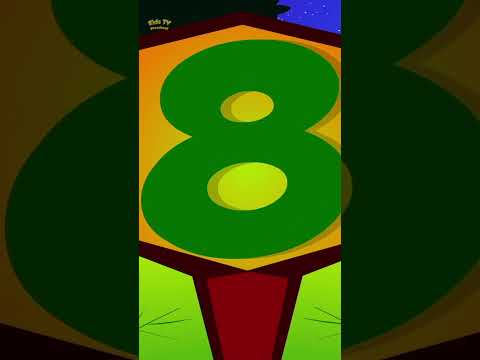 Ten In The Bed, Numbers Song #shorts #123song #nurseryrhymes #preschool