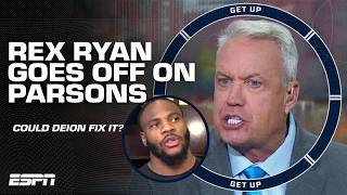 Rex Ryan calls for DEION SANDERS to coach the Dallas Cowboys 🗣️ 'He would DEMAND RESPECT!' | Get Up