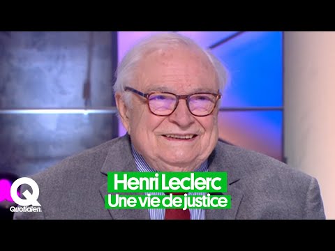 Henri Leclerc, symbole d'intégrité et de justice