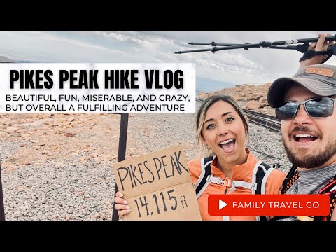 Our Vlog of Hiking Up Pikes Peak. Two Okies enjoying and struggling our way up America’s Mountain.