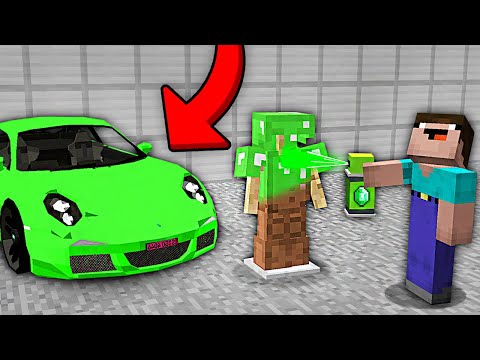 THIS EMERALD SPRAY TURNS ITEMS INTO EMERALDS IN MINECRAFT ? 100% TROLLING TRAP !