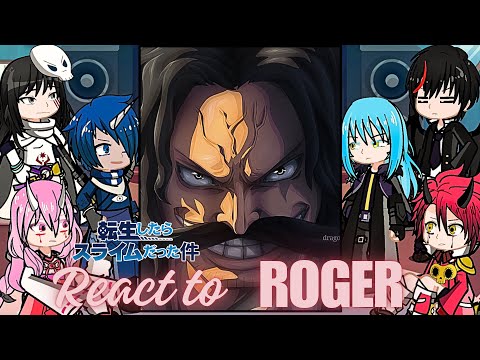 Rimuru Tempest react to Roger  | Luffy gear 5 Strawhat  | Gacha life 2 | Onepiece | Shanks