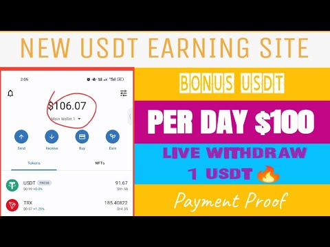 Letest USDT shopping mall income site | USDT Earning Platform | New Online Passive Income