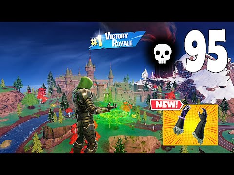 95 Elimination Solo Vs Squads "Zero Build" Gameplay Wins (Fortnite chapter 5)