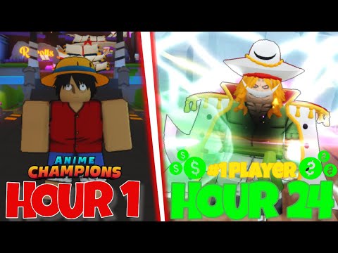 Spending 24 Hours In New *GALAXY 2* Update! Anime Champions Simulator