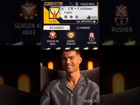 Ms dhoni free fire id #msdhoni #cr7 #ronaldo #rohitsharma #totalgaming #tondegamer