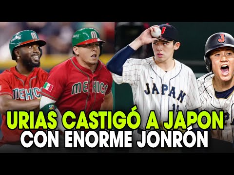 INCREÍBLE: LUIS URÍAS CASTIGÓ AL FENÓMENO JAPONES CON ENORME HOME RUN, MEXICO VS JAPON EN VIVO - MLB