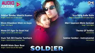 Audio Jukebox | Soldier Movie | Bobby Deol | Preity Zinta | Anu Malik | Sameer | 90s Bollywood Hits