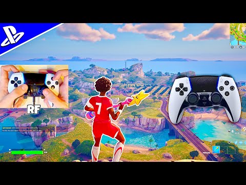 PS5 Controller Fortnite Chapter 5 Ranked Gameplay (4K 120FPS)