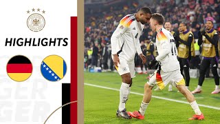 Goal-Festival & Wirtz Brace!| Germany vs. Bosnia-Herzegovina | Highlights Nations League