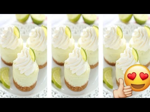 MINI KEY LIME CHEESECAKE RECIPE | PINTEREST RECIPE TRIED AND TESTED