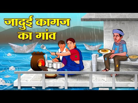 जादुई कागज का गांव | Hindi Kahaniya | Hindi Moral Stories | Bedtime Moral Stories |Hindi Fairy Tales