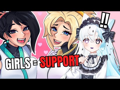 IS THIS TRUE? | Aquwa Reacts to "Why Girls Like Playing Support"