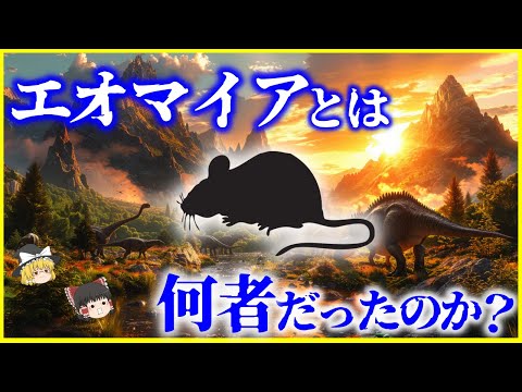 【ゆっくり解説】黎明期の母「エオマイア」とは何者だったのか？を解説/白亜紀に出現した私達の祖先⁉️哺乳類の進化史の突破口