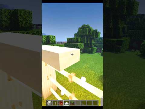 Electric Fence in Minecraft. #shorts #ytshorts #minecraft