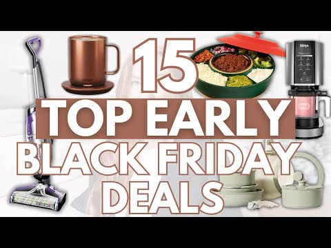 15 EARLY AMAZON Black Friday Deals | *MUST SEE* Amazon Deals to SHOP NOW! | Early Black Friday Deals