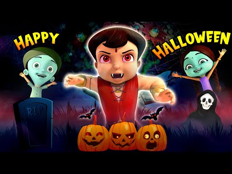 Super Bheem - Halloween Special | Spooky Cartoons for Kids | Scary Animated Toons | Happy Halloween