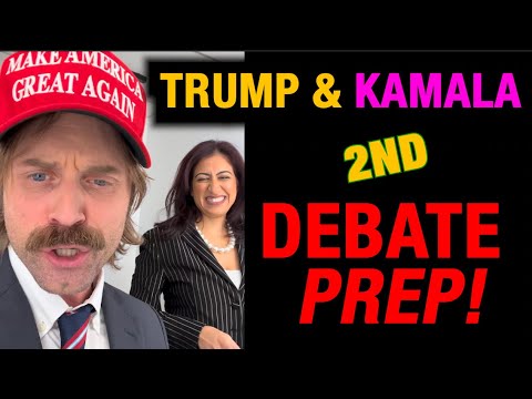 TRUMP & KAMALA prep for 2nd debate! (Tonight on GUTFELD!)