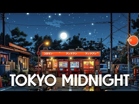 80's Lofi City🔥Tokyo Midnight 🌃 Lo fi Beats To Sleep, Relax  [lofi hiphop mix]