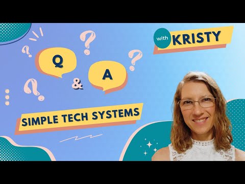 Simple tech-powered Systems for your online teaching and coaching business!