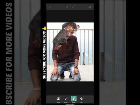 30 sec me background change photo editing in PicsArt #editingshorts #editingtutorial #photoediting