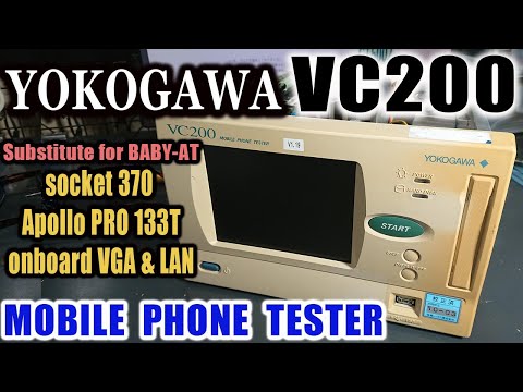 yokogawa VC200 VC100 mobile phone tester /* unbox, test, parts check */ sbc82620 axiomtek