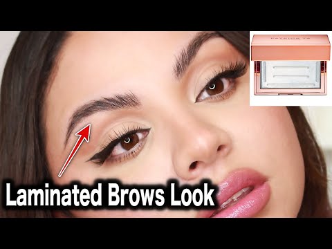 Trying Patrick Ta Brow Shaping Wax | Demo Review + Tips on How to get Laminated Brows look at home