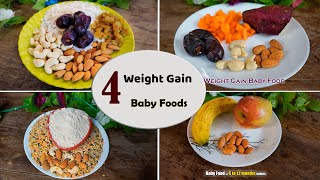 Baby Food || 4 Weight Gain & Brain Development Baby food for 6+Months