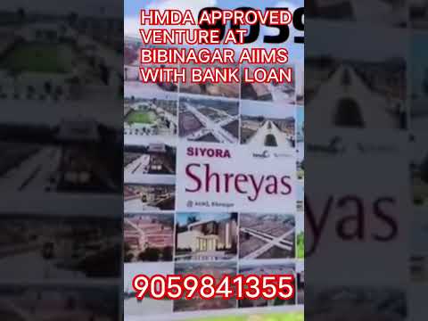 #hmda #approved #openplots #at #bibinagar #aiims #with #bankloan call me for more details 9059841355