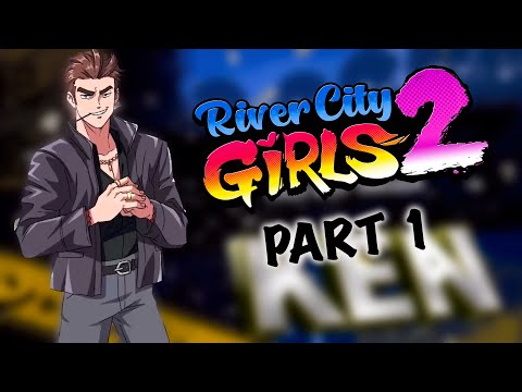 River City Girls 2 Part 1 challenging Mob Boss ken