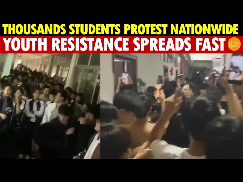 Thousands of Chinese Students Protest, Sparking a Wave of Student Resistance Across China