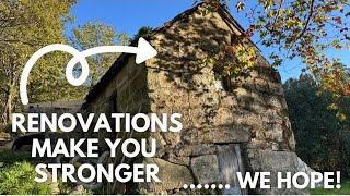 Renovating an Ancient Farmhouse isn’t always easy! | Stone House Renovation | Northern Portugal