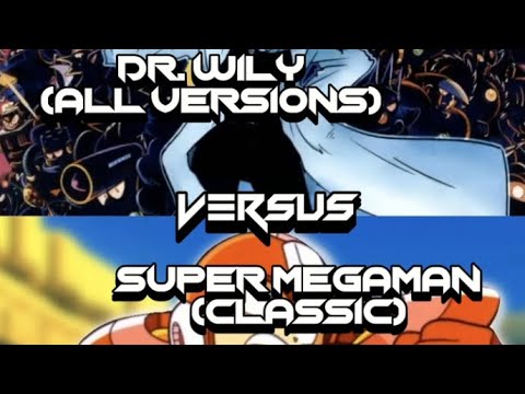 Dr Willy (All Versions) Vs Megaman Classic #megaman