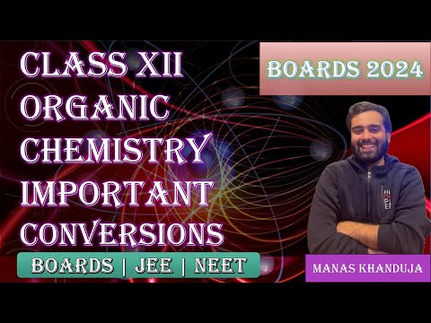 CLASS XII BOARDS | ORGANIC CHEMISTRY | IMPORTANT CONVERSIONS | #boardexam #cbseboard #class12 #exam