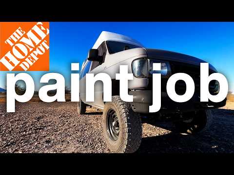 DIY Van Transformation: Low-Budget Spray Paint Job Under $100