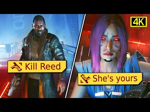 Cyberpunk ► Kill Reed or Betray So Mi (Songbird's Path) — Phantom Liberty Ending. [Both Outcomes]