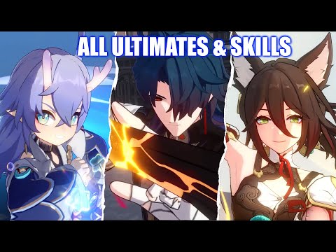 Honkai Star Rail - All 27 Characters Ultimates & Skills