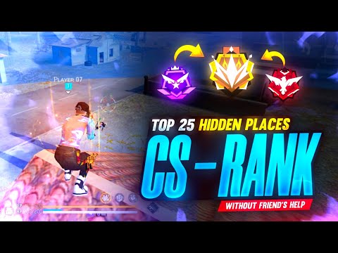 BEST HIDDEN PLACES IN CLASH SQUAD IN FREE FIRE | CS RANK PUSH TIPS AND TRICKS | Player 07