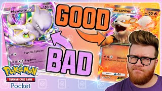 Arcanine better than Mewtwo!? This tier list is insane! - Pokemon TCG Pocket