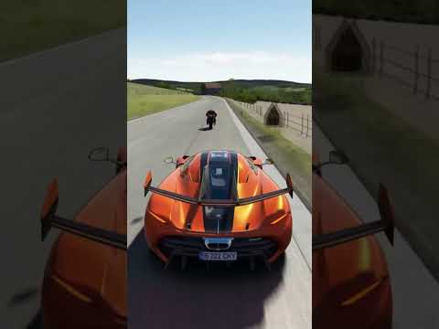 Koenigsegg Jesko vs Kawasaki Ninja H2R #shorts