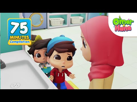 75 Minutes Compilation | Omar & Hana English