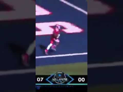 Keelon Russell throws for TD despite heavy pressure😱👀‼️