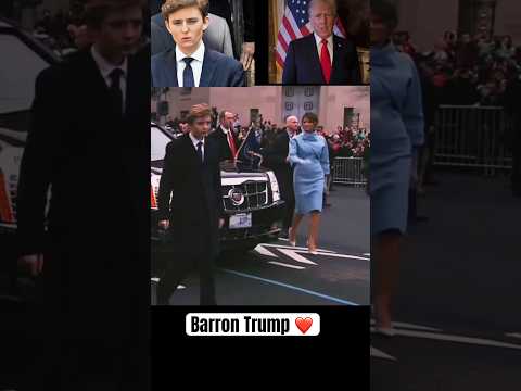 Donald Trump & Barron Trump ❤️ #donaldtrump #barrontrump #trump #trump2024 #usa #melaniatrump #fyp