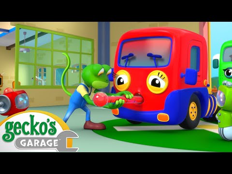 Baby Truck Gets Sick | Gecko's Garage Stories and Adventures for Kids | Moonbug Kids