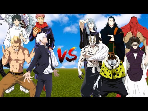 Gojo Team Vs Kenjaku Team