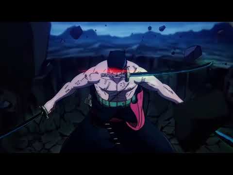 Zoro  King of Hell Three Sword Style Twixtor  4k  (one piece)