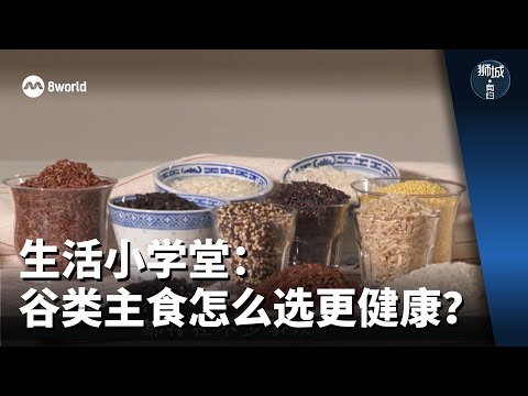 狮城有约 | 生活小学堂：谷类主食怎么选更健康？