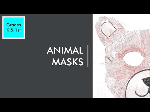 Virtual Art with Mrs. Van Alstyne | Animal Masks