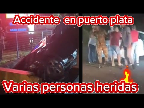 Accidente en puerto plata